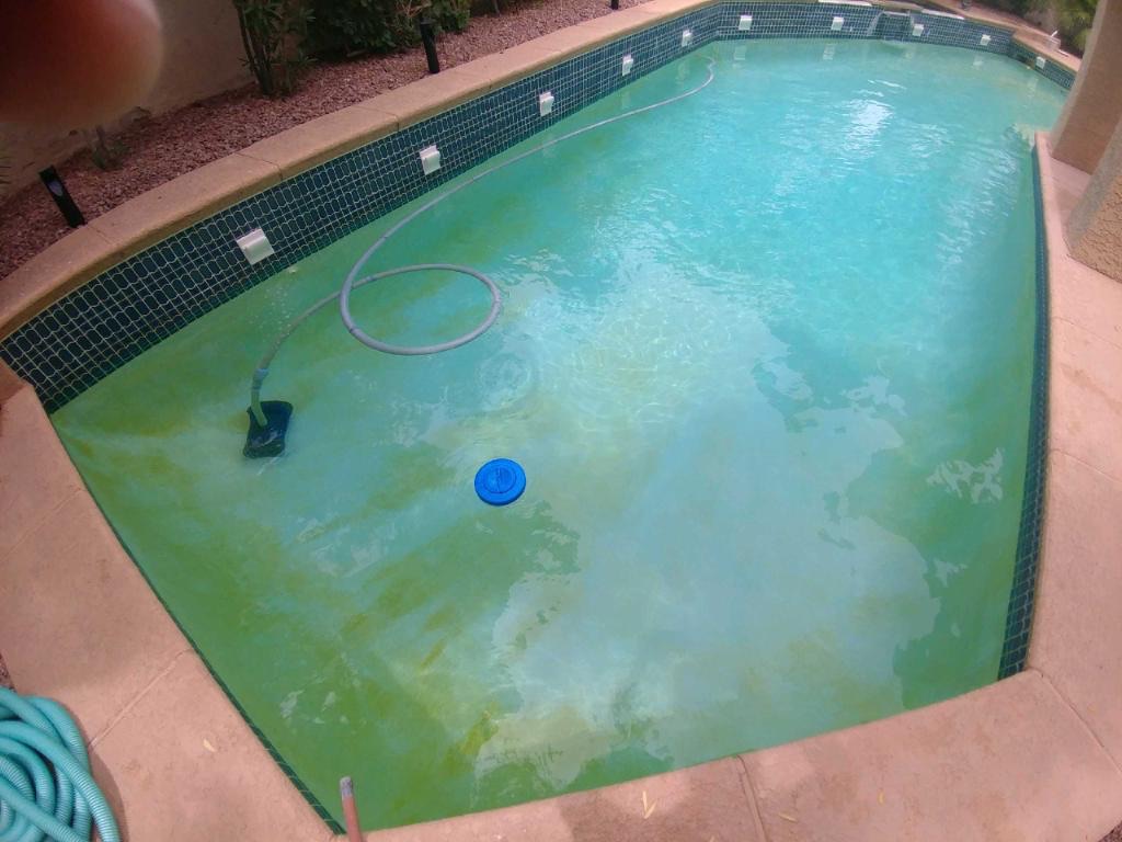 pool chlorine bath